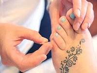 Frequently Asked Questions. Me needling foot tattoo